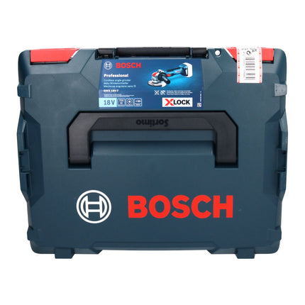 Bosch GWX 18V 7 Professional Akku Winkelschleifer 18 V 125 mm Brushless X LOCK 2x ProCORE Akku 5 5 Ah Ladegeraet L Boxx 3 - toolbrothers