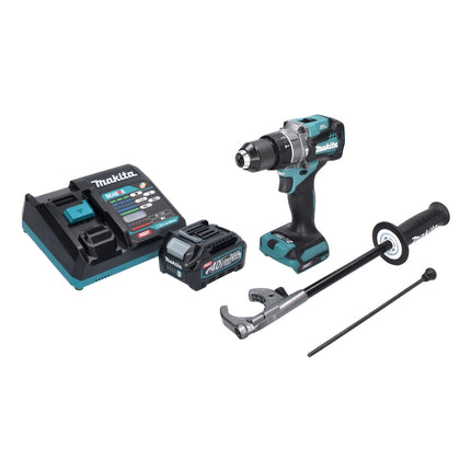 Makita HP 001 GA1 Akku Schlagbohrschrauber 40 V max. 140 Nm XGT Brushless + 1x Akku 2,0 Ah + Ladegerät