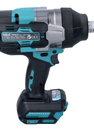 Llave de impacto inalámbrica Makita TW 001 GA2 40 V máx. 1800 Nm Brushless XGT + 2x baterías 2,0 Ah + cargador