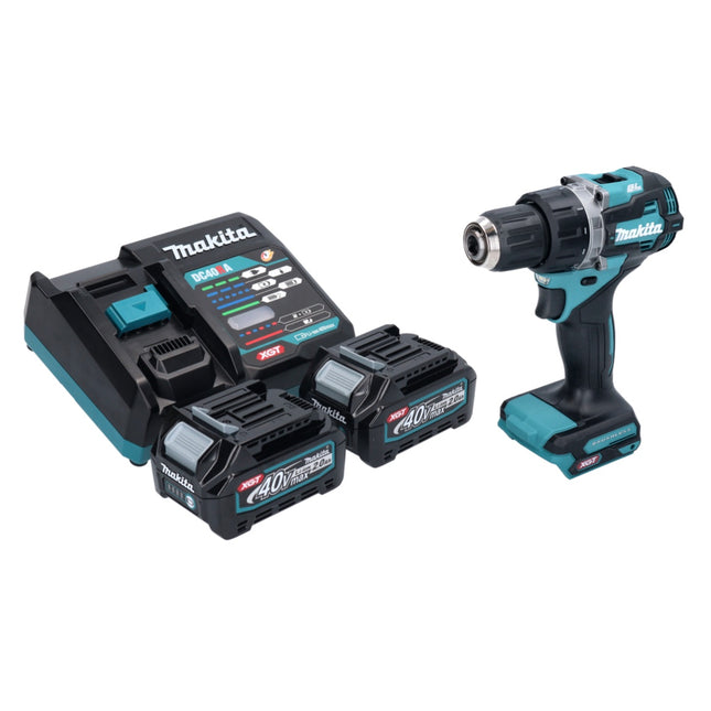 Makita DF 002 GA2 Akku Bohrschrauber 40 V max. 64 Nm Brushless XGT + 2x Akku 2,0 Ah + Ladegerät