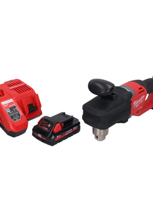 Milwaukee M18 CRAD2-301 Akku Winkelbohrmaschine 18 V 30 Nm Brushless + 1x Akku 3,0 Ah + Ladegerät - Toolbrothers