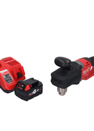 Milwaukee M18 CRAD2-401 Akku Winkelbohrmaschine 18 V 30 Nm Brushless + 1x Akku 4,0 Ah + Ladegerät