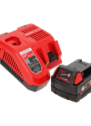 Milwaukee M18 CRAD2-601 Akku Winkelbohrmaschine 18 V 30 Nm Brushless + 1x Akku 6,0 Ah + Ladegerät