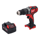 Milwaukee M18 BPD-501 akumulatorowa wiertarka udarowa 18 V 60 Nm + 1x akumulator 5,0 Ah - bez ładowarki