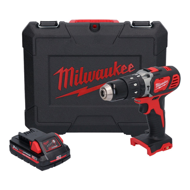 Milwaukee M18 BPD-301C Akumulatorowa wiertarka udarowa 18 V 60 Nm + 1x akumulator 3,0 Ah + walizka - bez ładowarki