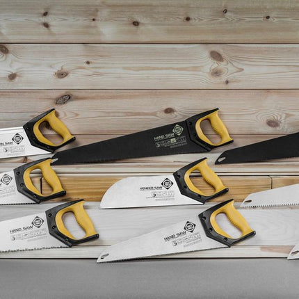 FORTE Tools Fuchsschwanz 45 cm 7 TPI Premium Säge, klassiches Handsäge mit ergonomischem Gummigriff, Säge für Holz, Kunststoff, etc., mit durchgehender Verzahnung Made in Sweden ( 000051083441 ) - Toolbrothers