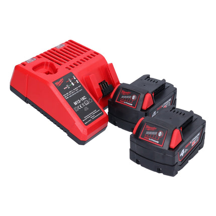 Milwaukee M18 BPD-402C akumulatorowa wiertarka udarowa 18 V 60 Nm ( 4933443518 ) + 2x akumulator 4,0 Ah + ładowarka + walizka