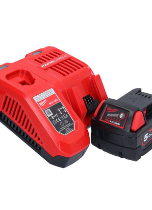 Milwaukee M18 FMTIW2F12-501X Akumulatorowy klucz udarowy 18 V 745 Nm 1/2" bezszczotkowy + 1x akumulator 5,0 Ah + ładowarka + pudełko HD