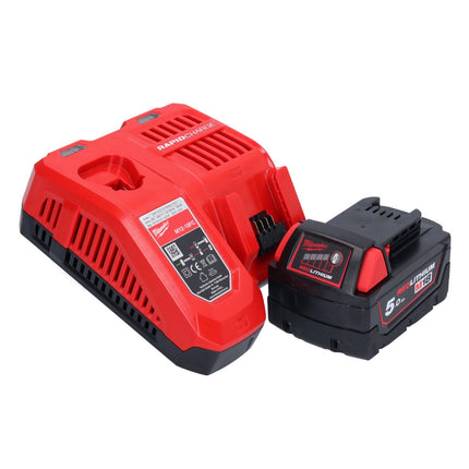 Milwaukee M18 FMTIW2F12-501X Akumulatorowy klucz udarowy 18 V 745 Nm 1/2" bezszczotkowy + 1x akumulator 5,0 Ah + ładowarka + pudełko HD