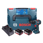 Bosch GSB 18V-55 Profesjonalna akumulatorowa wiertarko-wkrętarka udarowa 18 V 55 Nm bezszczotkowa + 2x akumulator 4,0 Ah + ładowarka + L-Boxx