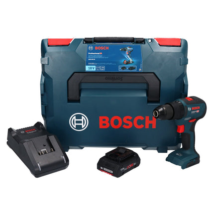 Bosch GSB 18V-55 Profesjonalna akumulatorowa wiertarko-wkrętarka udarowa 18 V 55 Nm bezszczotkowa + 1x akumulator ProCORE 4,0 Ah + ładowarka + L-Boxx