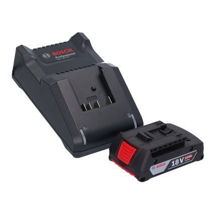 Bosch GWX 18V-10 Profesjonalna akumulatorowa szlifierka kątowa 18 V 125 mm X-LOCK Brushless + 1x akumulator 2,0 Ah + ładowarka + L-Boxx