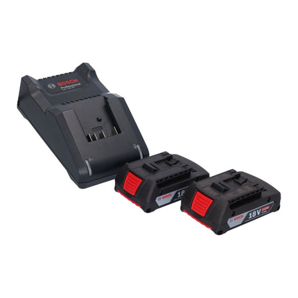 Bosch GWX 18V-10 Profesjonalna akumulatorowa szlifierka kątowa 18 V 125 mm X-LOCK Brushless + 2x akumulator 2,0 Ah + ładowarka + L-Boxx