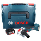 Bosch GWX 18V-10 Profesjonalna akumulatorowa szlifierka kątowa 18 V 125 mm X-LOCK bezszczotkowa + 1x akumulator 5,0 Ah + L-Boxx - bez ładowarki