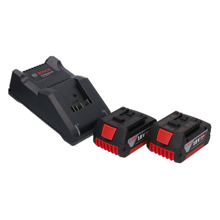 Bosch GWX 18V-10 Profesjonalna akumulatorowa szlifierka kątowa 18 V 125 mm X-LOCK Bezszczotkowa + 2x akumulator 5,0 Ah + ładowarka + L-Boxx