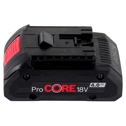 Bosch GWX 18V-10 Profesjonalna akumulatorowa szlifierka kątowa 18 V 125 mm X-LOCK Brushless + 1x akumulator ProCORE 4,0 Ah + L-Boxx - bez ładowarki