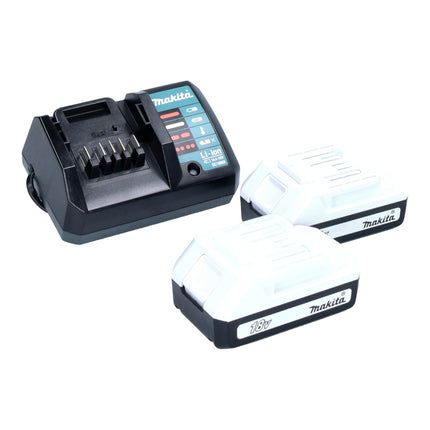 Akumulatorowa wiertarko-wkrętarka udarowa Makita HP 488 DWAE 18 V 42 Nm seria G + 2x akumulator 2 Ah + ładowarka + walizka