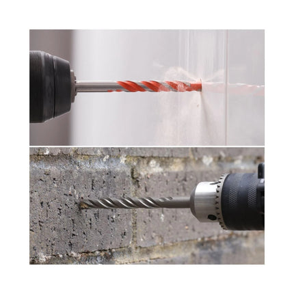 51-częściowy zestaw wierteł i końcówek wkrętakowych WellCut wykonanych ze stali HSS, z magnetycznym uchwytem na końcówki i przenośną walizką do przechowywania (WC-DB51U)