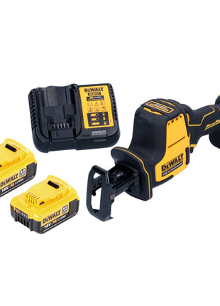 Sierra sable a batería DeWalt DCS 369 M2 sierra alternativa 18 V sin escobillas + 2x baterías 4,0 Ah + cargador