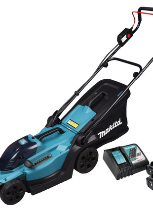 Makita DLM 330 RM2 Akku Rasenmäher 18 V 33 cm 30 l + 2x Akku 4,0 Ah + Ladegerät - Toolbrothers