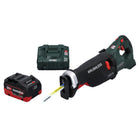 Metabo SSEP 18 LTX BL MVT Akku Säbelsäge 18 V Brushless + 1x Akku 8,0 Ah + Ladegerät