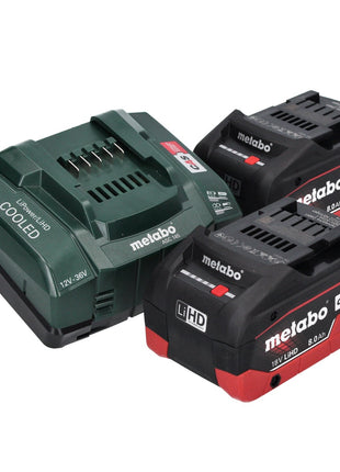 Metabo SSEP 18 LTX BL MVT Akku Säbelsäge 18 V Brushless + 2x Akku 8,0 Ah + Ladegerät