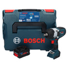 Bosch GDS 18V-1000 C Profesjonalna akumulatorowa wkrętarka udarowa 18 V 1000 Nm BITURBO Brushless + 1x akumulator ProCORE 8,0 Ah + moduł Bluetooth GCY 42 + L-Boxx - bez ładowarki