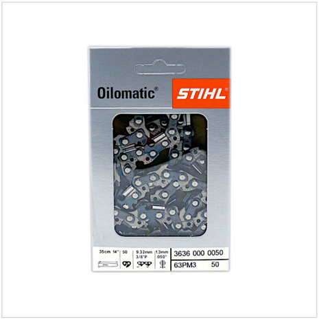 STIHL Oilomatic Sägekette 3/8"P mit 1,3 mm Treibglieddicke  - 35 cm ( 3636 000 0050 ) - Toolbrothers