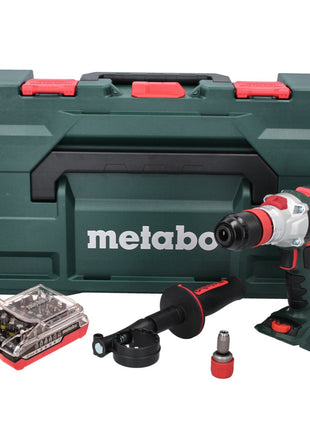 Metabo SB 18 LTX BL Q I Akku Schlagbohrschrauber 18 V 130 Nm Brushless + Bit Set 32 tlg. + metaBOX - ohne Akku, ohne Ladegerät