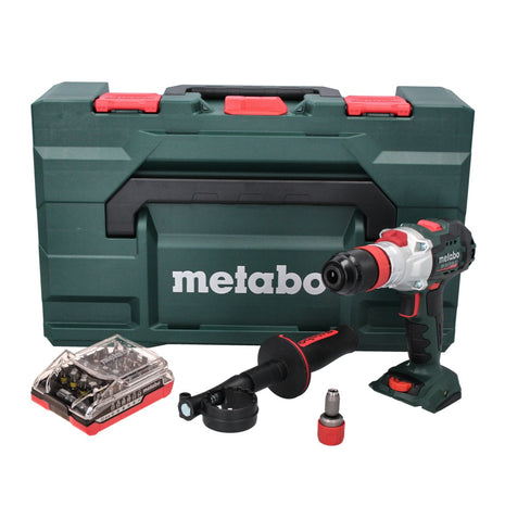 Metabo SB 18 LTX BL Q I Akku Schlagbohrschrauber 18 V 130 Nm Brushless + Bit Set 32 tlg. + metaBOX - ohne Akku, ohne Ladegerät