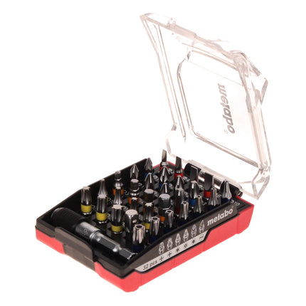 Metabo SB 18 LTX BL Q I Akumulatorowa wiertarko-wkrętarka udarowa 18 V 130 Nm bezszczotkowa + zestaw bitów 32 szt. + metaBOX - bez akumulatora, bez ładowarki