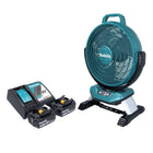 Makita DCF 301 RF Akku Ventilator Lüfter 18 V 33 cm + 2x Akku 3,0 Ah + Ladegerät - Toolbrothers