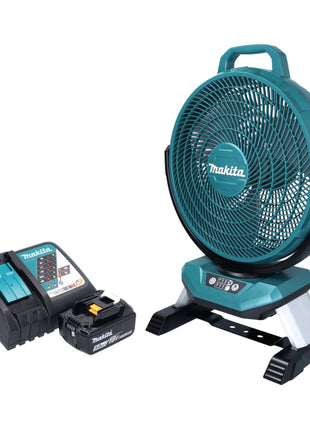 Makita DCF 301 RT1 Akku Ventilator Lüfter 18 V 33 cm + 1x Akku 5,0 Ah + Ladegerät - Toolbrothers