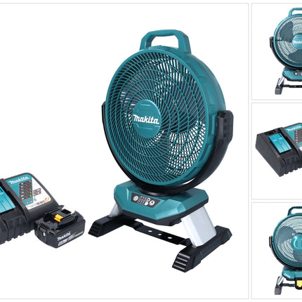 Makita DCF 301 RG1 Akku Ventilator Luefter 18 V 33 cm 1x Akku 6 0 Ah Ladegeraet 0 - toolbrothers