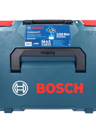 Bosch GSB 18V-150 C Professional Akku Schlagbohrschrauber 18 V 150 Nm Biturbo Brushless + 1x Akku 5,0 Ah + Ladegerät + L-Boxx