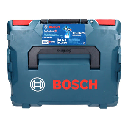 Bosch GSB 18V-150 C Profesjonalna akumulatorowa wiertarko-wkrętarka udarowa 18 V 150 Nm Biturbo Brushless + 2x akumulator 5,0 Ah + ładowarka + L-Boxx