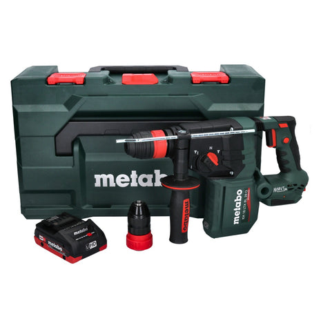 Metabo KH 18 LTX BL 28 Q Akumulatorowa wiertarko-wkrętarka udarowa 18 V 3 J SDS plus Brushless + 1x akumulator 4,0 Ah + metaBOX - bez ładowarki