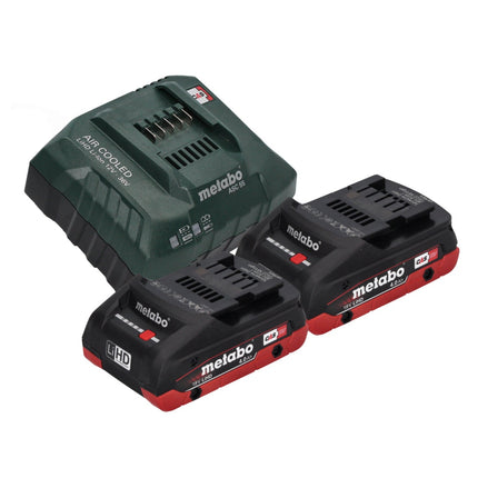 Metabo KH 18 LTX BL 28 Q Akumulatorowa wiertarko-wkrętarka udarowa 18 V 3 J SDS plus Brushless + 2x akumulator 4,0 Ah + ładowarka + metaBOX