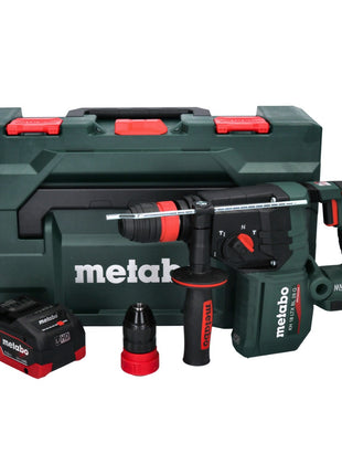 Metabo KH 18 LTX BL 28 Q taladro percutor a batería 18 V 3 J SDS plus sin escobillas + 1x batería 5,5 Ah + metaBOX - sin cargador