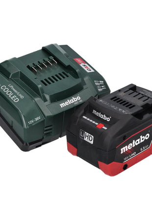 Taladro percutor de batería Metabo KH 18 LTX BL 28 Q 18 V 3 J SDS plus sin escobillas + 1x batería 5,5 Ah + cargador + metaBOX