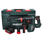 Metabo KH 18 LTX BL 28 Q Akumulatorowa wiertarko-wkrętarka udarowa 18 V 3 J SDS plus Brushless + 1x akumulator 8,0 Ah + metaBOX - bez ładowarki