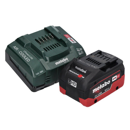 Metabo KH 18 LTX BL 28 Q Akumulatorowa wiertarko-wkrętarka udarowa 18 V 3 J SDS plus Brushless + 1x akumulator 8,0 Ah + ładowarka + metaBOX
