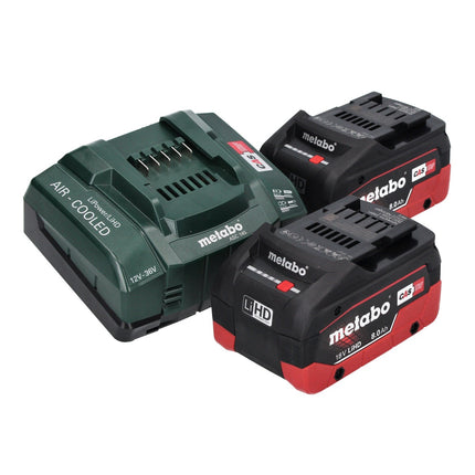 Metabo KH 18 LTX BL 28 Q Akumulatorowa wiertarko-wkrętarka udarowa 18 V 3 J SDS plus Brushless + 2x akumulator 8,0 Ah + ładowarka + metaBOX