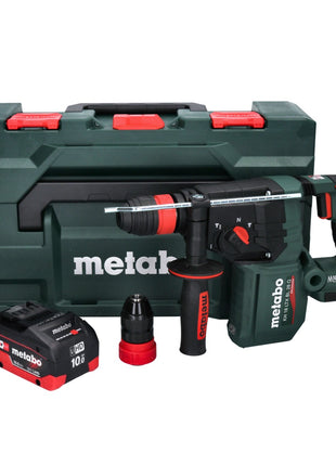 Metabo KH 18 LTX BL 28 Q Akumulatorowa wiertarko-wkrętarka udarowa 18 V 3 J SDS plus Brushless + 1x akumulator 10,0 Ah + metaBOX - bez ładowarki