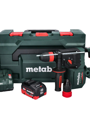 Metabo KH 18 LTX BL 28 Q Akumulatorowa wiertarko-wkrętarka udarowa 18 V 3 J SDS plus Brushless + 1x akumulator 10,0 Ah + ładowarka + metaBOX