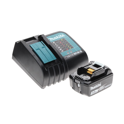 Akumulatorowe nożyce do żywopłotu Makita DUH 502 SF 18 V 50 cm bezszczotkowe + 1x akumulator 3.0Ah + ładowarka