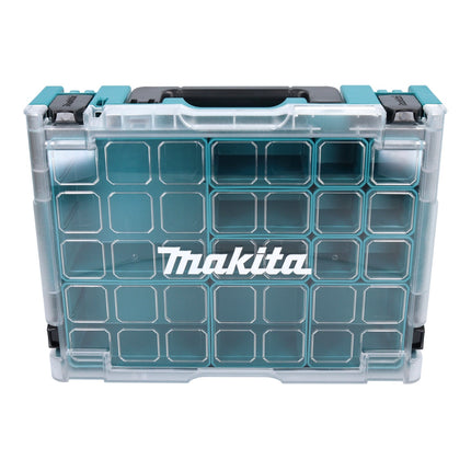 Zestaw organizerów Makita MAKPAC 1 2x walizka na drobne części 395 x 295 x 110 mm (2x 191X80-2) z 13-krotnym wkładem do pudełka