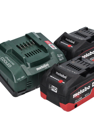 Metabo NP 18 LTX BL 5.0 Akku Blindnietpistole 18 V 10 kN Brushless + 2x Akku 8,0 Ah + Ladegerät + metaBOX