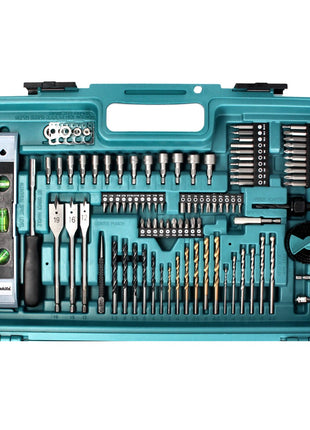 Makita DHP 482 STX5 Akku Schlagbohrschrauber 18 V 62 Nm + 1x Akku 5,0 Ah + Ladegerät + 101 tlg. Zubehör Set + Koffer - Toolbrothers