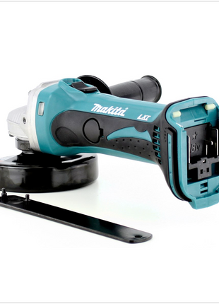 Makita BGA 452 RFE 18 V Li-ion 115 mm Akku-Winkelschleifer: 2x Akku BL1830 B +  Ladegerät DC18RC +  Koffer - Toolbrothers